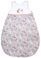 Little Angel Sleeping bag Outlast® - beige-pink fox/white size 62-68 - Children's Sleeping Bag