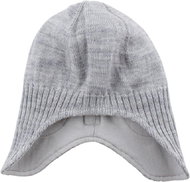 FIXONI Nordic Label dětská pletená čepice - šedá - 48 cm - Čepice pro miminko