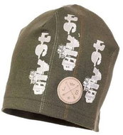 Jamiks chlapecká čepice Harvey olivová 46 cm - Children's Hat