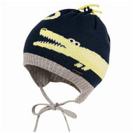 Jamiks chlapecká čepice Devan modrá/žlutá vel. 44 - Children's Hat