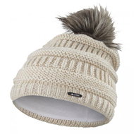 Little Angel čepice pletená 3D pruhy Outlast® velikost 5, 49-53 cm, sv.béžová - Čepice pro miminko