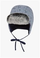 Broel dětská čepice Fox modrá - 47 cm - Children's Hat