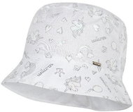 Broel dívčí klobouček Jacinta bílá - 51 cm - Children's Hat