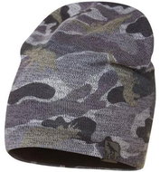 Broel dětská čepice maskáč Olle šedá - 53 cm - Čepice pro miminko