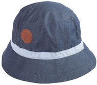 Jamiks chlapecký klobouk MARIO denim s pruhem modrá 54 cm - Čepice pro miminko
