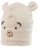 Jamiks chlapecká čepice Bjorn medvídek ouška hnědá 42 cm - Children's Hat