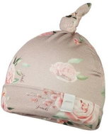 Jamiks čepice s uzlem Cloud meruňková růže 36 - Children's Hat