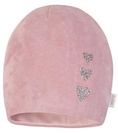 Broel dívčí čepice Bambi semiš růžová 41 cm - Children's Hat