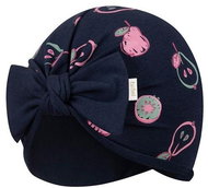 Broel dívčí čepice Baxi hrušky modrá 44 cm - Children's Hat