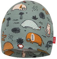 Broel chlapecká čepice Alibaba zelená 44 cm - Čepice pro miminko