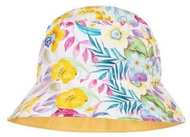 Broel dívčí klobouček Fabien se žlutou 52 cm - Children's Hat
