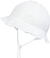 Jamiks dívčí klobouček Lola bílá 48 cm - Čepice pro miminko