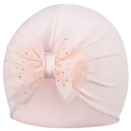 Broel dívčí čepice Adina růžová 42 cm - Čepice pro miminko