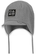 Broel chlapecká čepice Izydor šedá  - Children's Hat