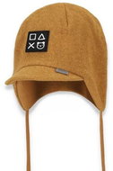 Broel chlapecká čepice Izydor mustard 48 cm - Children's Hat