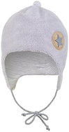 Little Angel Čepice MAZLÍK BAMBUS Outlast® - sv.šedá vel. 2, 39-41 cm - Čepice pro miminko