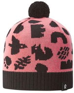 Reima dívčí zimní čepice Kuviot Pink coral - Dětská čepice