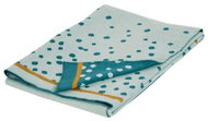 Done by Deer Knitted blanket Happy dots blue - Blanket