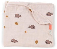 Done by Deer Muslin baby blanket GOTS Wally - pink - Blanket