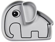 Done by Deer Elphee grey non-slip plate - Children's Bowl
