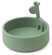 Done by Deer Peekaboo Raffi bowl - green - Children's Bowl