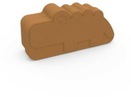 Done by Deer Croco lunch box - mustard - Children's Bowl