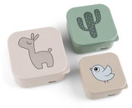 Done by Deer Snack box Lalee 3pcs - sand mix - Children's Bowl