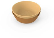 Done by Deer Kiddish Raffi bowl 2pcs - mustard - Children's Bowl