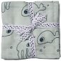 Done by Deer Sea Friends Muslin Diapers 2pcs - blue - Cloth Nappies