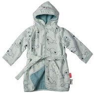 Done by Deer Bathrobe Sea friends 3-4 years - blue - Bathrobe