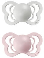 Bibs Couture silicone soother 2 pcs Haze/ Blossom - size 1 (0-6 m. ) - Baby Pacifier