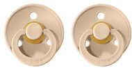 Bibs Colour natural rubber soother 2pcs vanilla / Vanilla - size 2 (6m. +) - Baby Pacifier