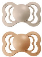 Bibs Supreme silicone soother 2 pcs Vanilla/ Peach - size 2 (6+m. ) - Baby Pacifier