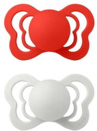 Bibs Couture silicone pacifier 2 pcs Candy Apple/Haze - size 1 (0-6m. ) - Baby Pacifier