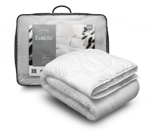 John Cotton Eco-friendly Quilted Blanket ECO LITE 200x220cm Microfibre - Duvet  - Main image
