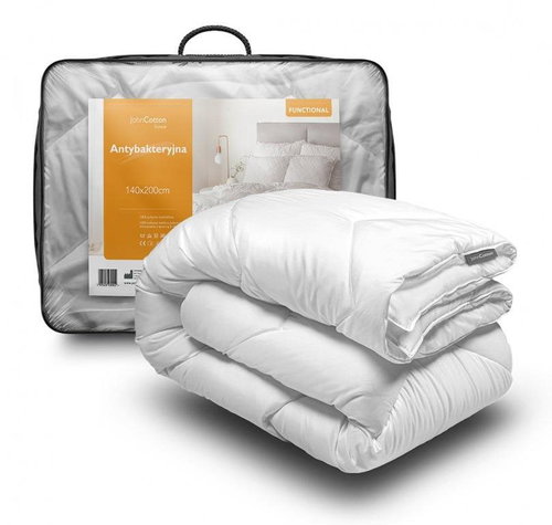 John Cotton Quilted All-year Round Blanket for Allergy Sufferers ANTIBACTERIAL 140x200cm Microfibre - Duvet  - Main image