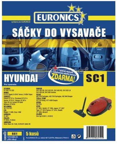 Jolly SC 1 - Vacuum Cleaner Bags - Main image