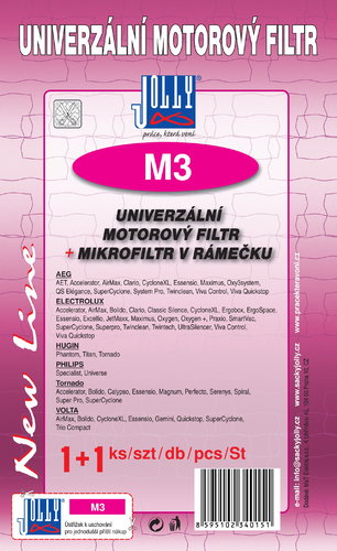 Universal Motor Filter + Microfilter in M3 Frame - Vacuum Filter - Main image