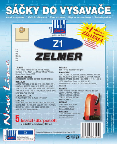 Z1 Vacuum Cleaner Bags - Vacuum Cleaner Bags - Main image