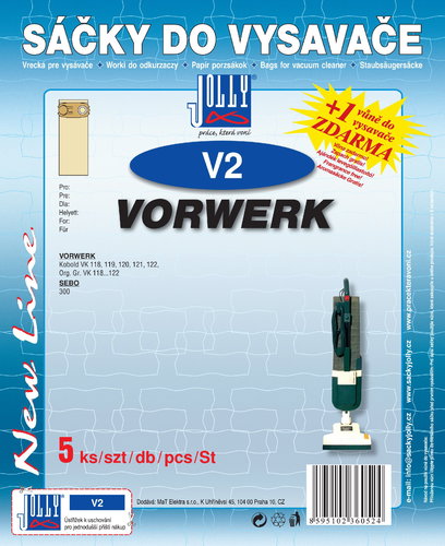 V2 Vacuum Cleaner Bags - Vacuum Cleaner Bags - Main image