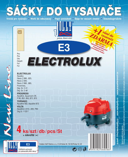 E3 Vacuum Cleaner Bags - Vacuum Cleaner Bags - Main image
