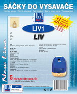 Sáčky do vysavače LIV1 - Sáčky do vysavače
