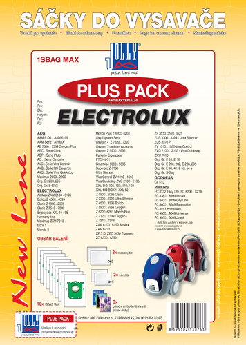 PLUS PACK (1SBAG MAX) Vacuum Cleaner Bags - Vacuum Cleaner Bags - Main image