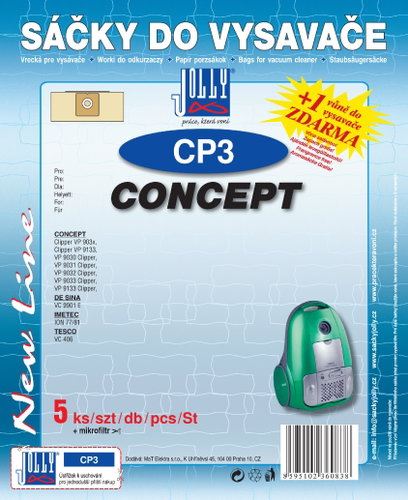 CP3 Vacuum Cleaner Bags - Vacuum Cleaner Bags - Main image