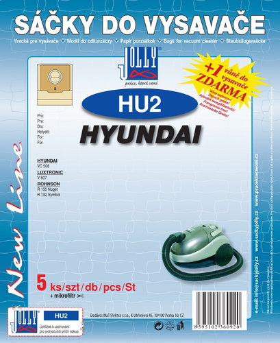 Vacuum Cleaner Bags HU2 - Vacuum Cleaner Bags - Main image