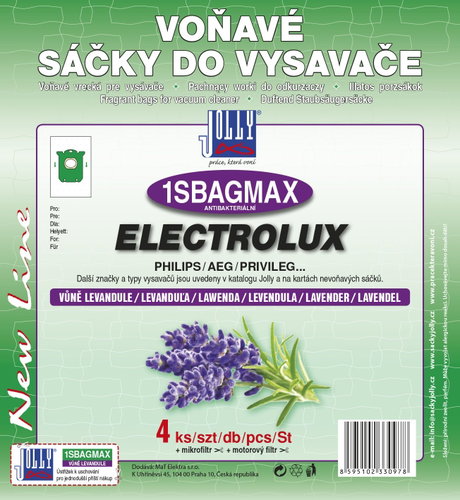 1SBAG MAX Vacuum Cleaner Bags - Lavender - Vacuum Cleaner Bags - Main image