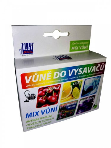 Vůně do vysavače - mix (5 ks) - v balení 5 nejoblíbenějších vůní - Vůně do vysavače - Hlavní obrázek