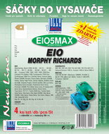 EIO5 MAX Vacuum Cleaner Bags - Textile, Classic (Odourless) Aroma - Vacuum Cleaner Bags