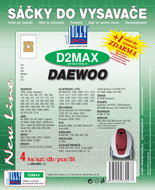 Vacuum Cleaner Vags D2 MAX - Textile, Apple Aroma - Vacuum Cleaner Bags