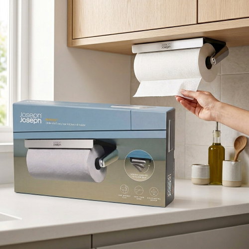 Joseph Joseph RollGrip Paper Towel Holder under cabinets - Kitchen Roll Holder - Main image